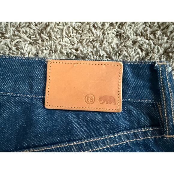 Taylor Stitch Men’s Jeans Size 33x29 Slim Straight Medium Wash Organic Cotton - Picture 7 of 8